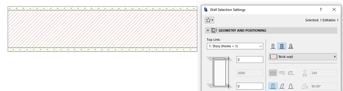 Tường trong Archicad - Hướng dẫn chi tiết từ cơ bản tới nâng cao 2 Wall tool archicad