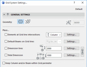 Lesson 6 - Create a Grid in Archicad 1 Trục định vị Archicad - Grid system