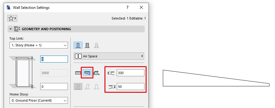 Tường trong Archicad - Hướng dẫn chi tiết từ cơ bản tới nâng cao 11 Trapezoid Wall 2