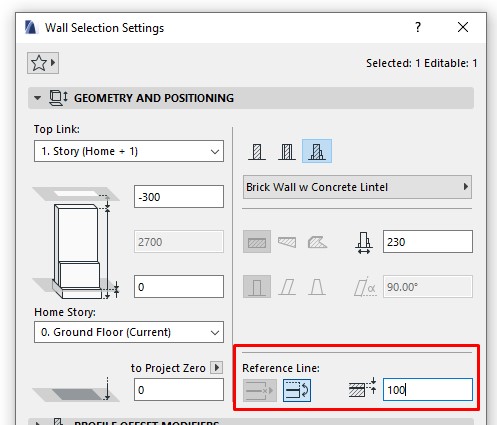 Tường trong Archicad - Hướng dẫn chi tiết từ cơ bản tới nâng cao 19 profile wall reference