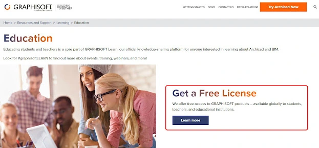 Lesson 3 – How to Get a Free Archicad Student License (1-Year Serial Number) 2 Free archicad