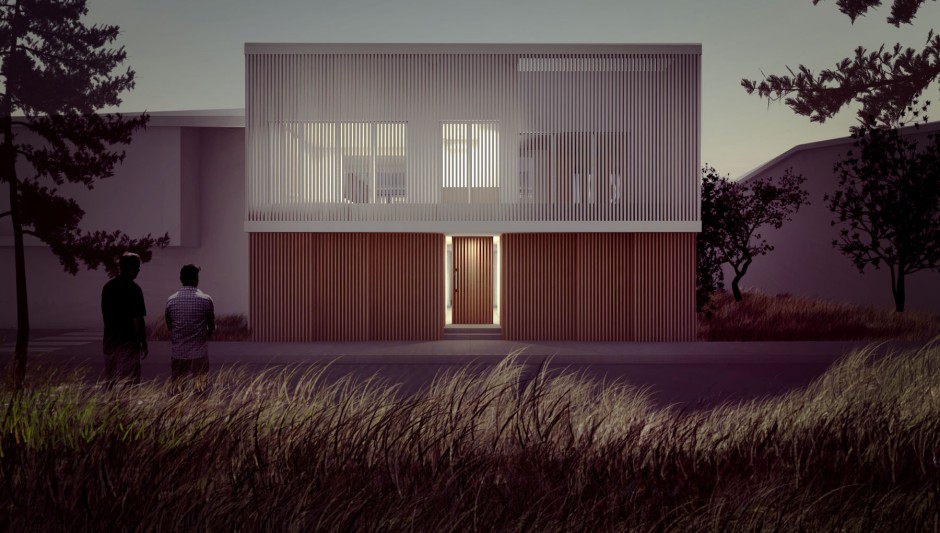 Archicad Sample Project 4 villa patio 00