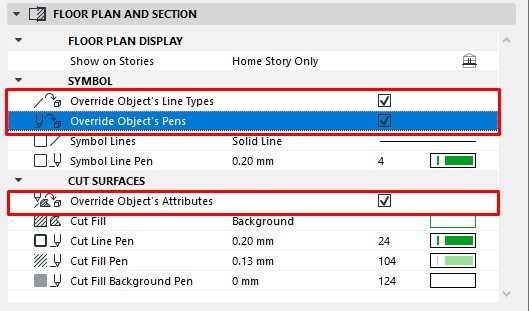 Object overide
